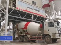 我縣年產80萬方商砼站項目建成投產