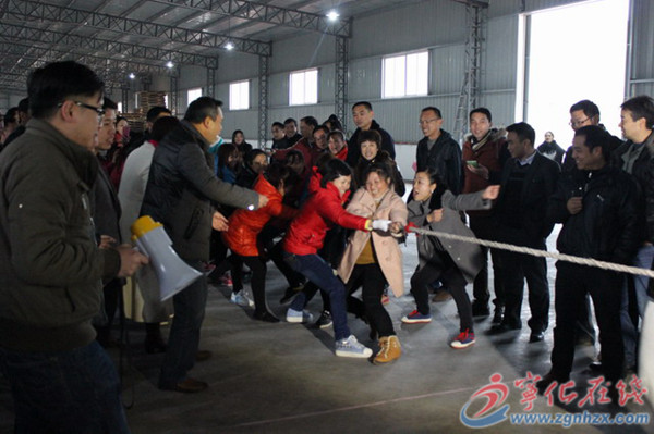 寧化工業園區12支代表隊參加趣味比賽