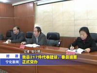 我縣217件代表建議、委員提案正式交辦