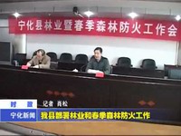 我縣部署林業(yè)和春季森林防火工作