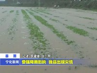 受強(qiáng)降雨影響 我縣出現(xiàn)災(zāi)情