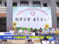 寧化通過國家“書法教育示范區”驗收