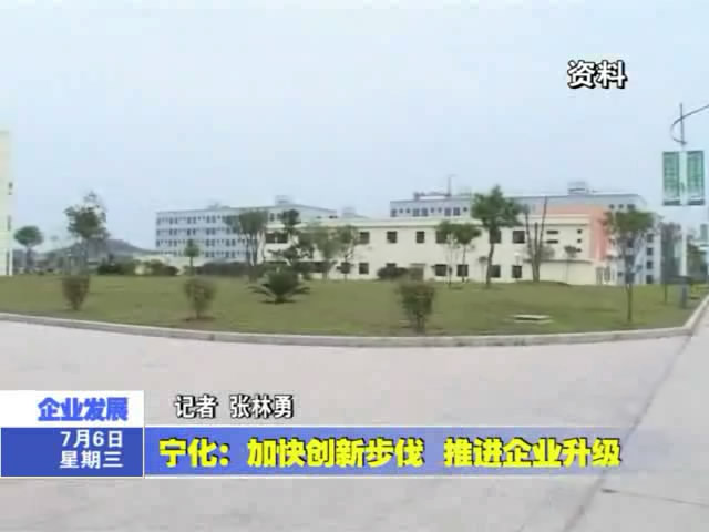 寧化：加快創新步伐 推進企業升級