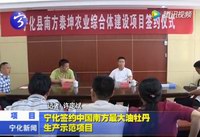 寧化簽約中國南方最大油牡丹生產示范項目