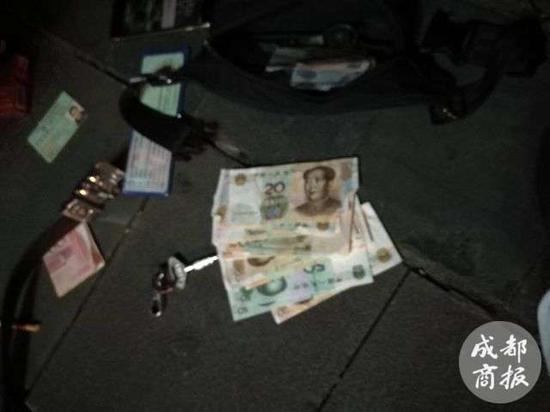 ▲警方查獲的假幣