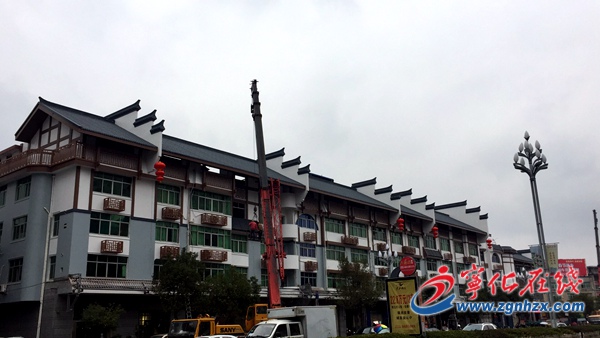 寧化城區中環路立面改造項目完工