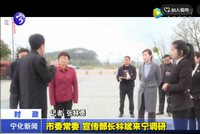 市委常委、宣傳部長林斌來寧調(diào)研