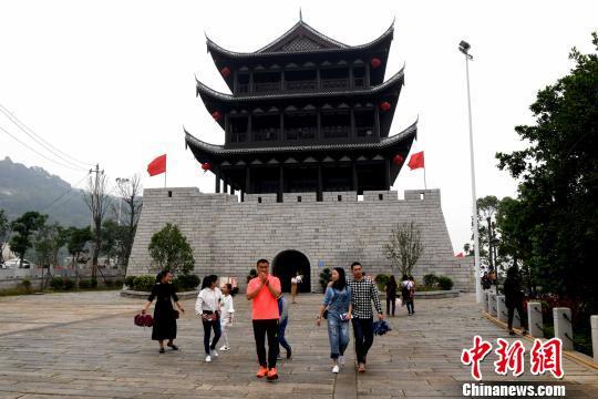 中國歷史文化名村福州馬尾閩安村開街