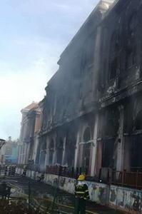 觀音山水世界突變“火世界” 幸無人員傷亡 