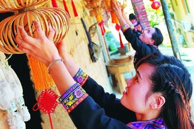 華安畬族古村‘脫胎換骨’畬鄉特色傳統吸引游客