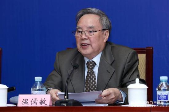 溫儒敏。 &nbsp;教育部政府門戶網站 資料圖