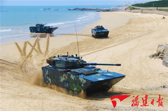 “國際軍事比賽—2018”海上登陸賽在泉州石獅開幕