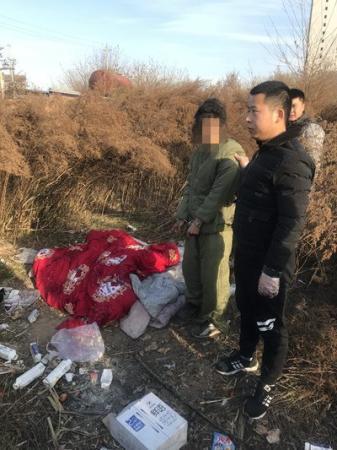 馬昊在指認現(xiàn)場