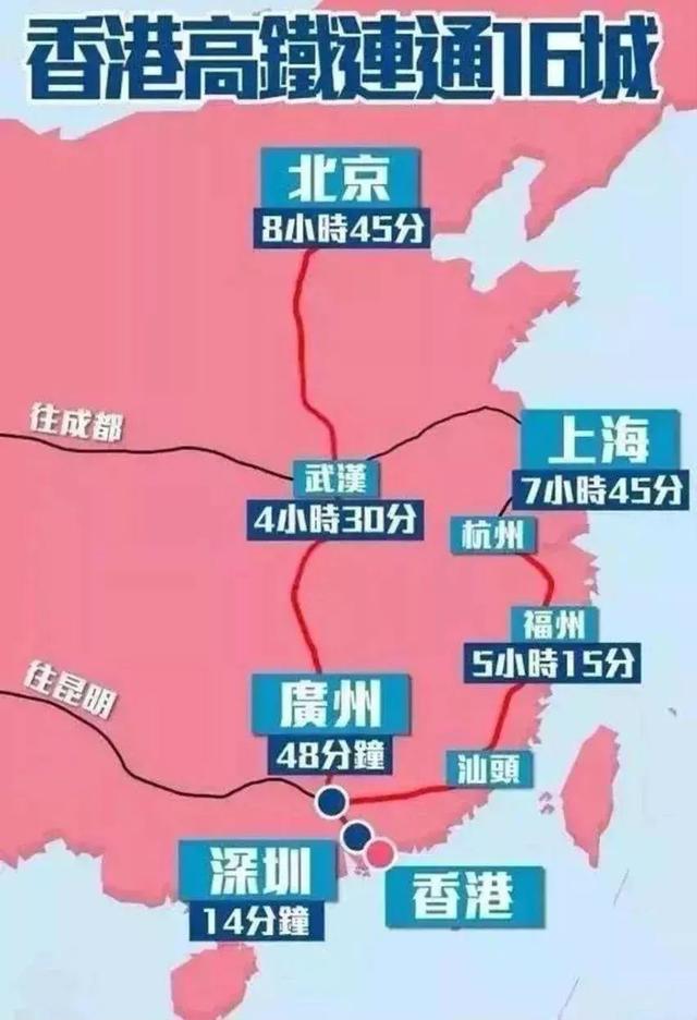 9月福建到香港高鐵直達!每天4趟!票價、乘車流程速看(2)