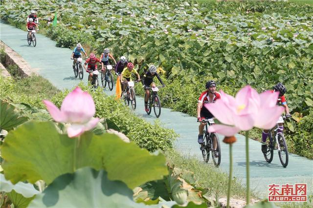 為荷而來(lái)·花海騎行——建寧第三屆自行車公開(kāi)賽