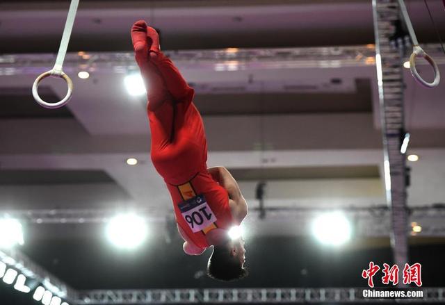 雅加達(dá)亞運(yùn)會林超攀奪體操男子個人全能金牌 