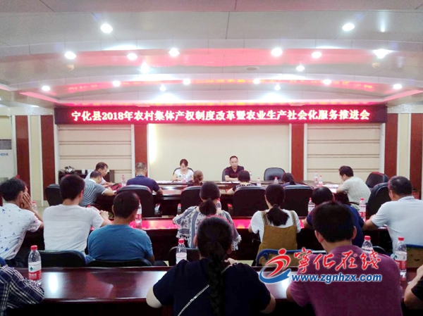 寧化召開農村集體產權制度改革推進會