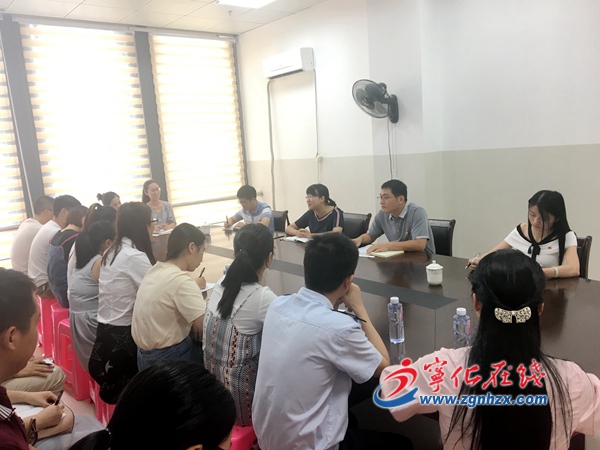 團市委副書記陳建秋來寧化宣講