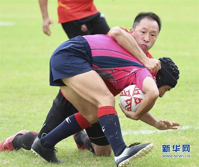 （體育）（1）橄欖球——第四屆海峽兩岸青年橄欖球交流賽在福州開賽