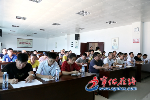 縣委宣講團走進城南工業園