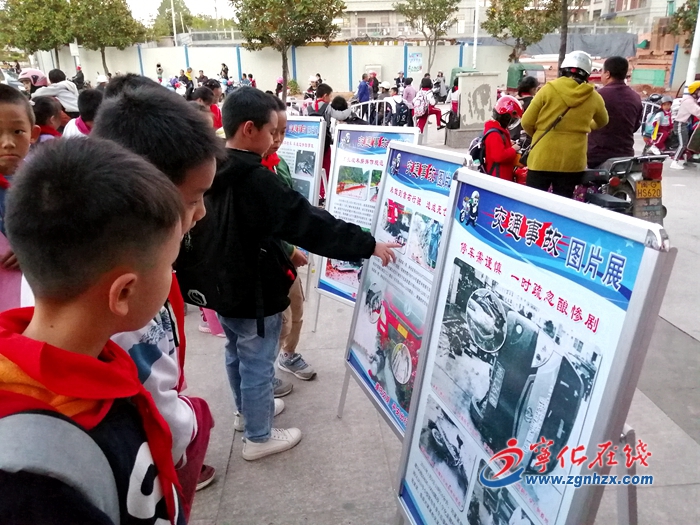 寧化城郊鎮湖村鎮開展交通安全宣傳活動