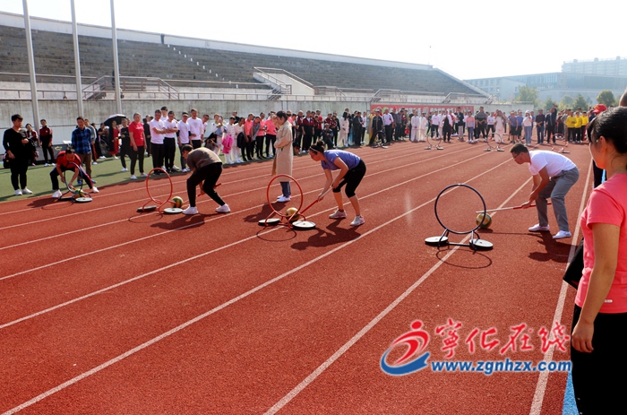 寧化:體育藝術節教師展風采