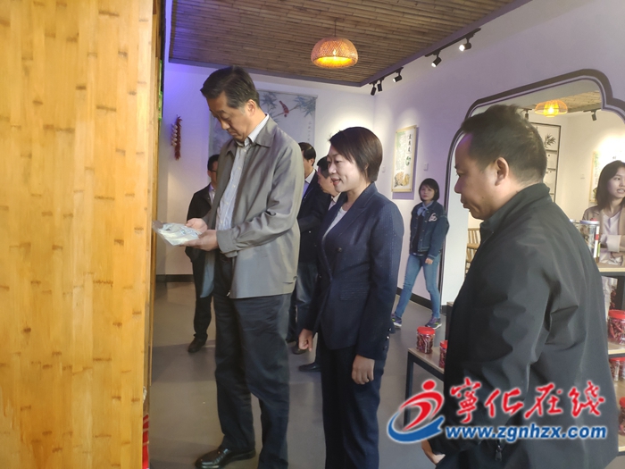 省財政廳調研組來寧化開展掛鉤共建幫扶調研