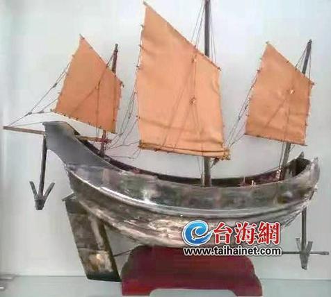 云霄發現明末清初古船模 做工精美，零件一應俱全