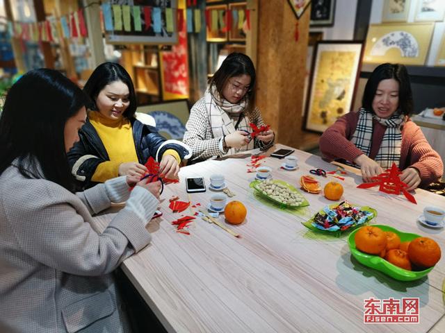 柘榮剪紙文創(chuàng)館舉辦剪紙藝術(shù)體驗活動 