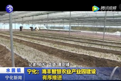 寧化：海豐智慧農業產業園建設有序推進