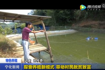 探索養殖新模式  帶動村民脫貧致富