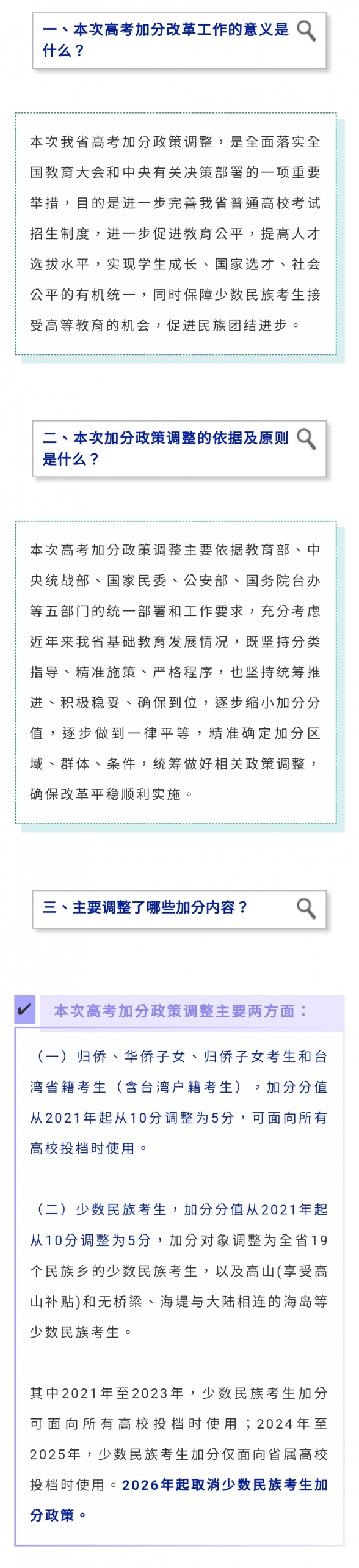 福建高考加分改革！有哪些調整？