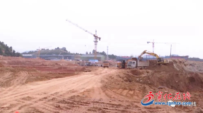 【五比五曬】寧化城關(guān)火車站連接線及站前廣場建設(shè)如火如荼