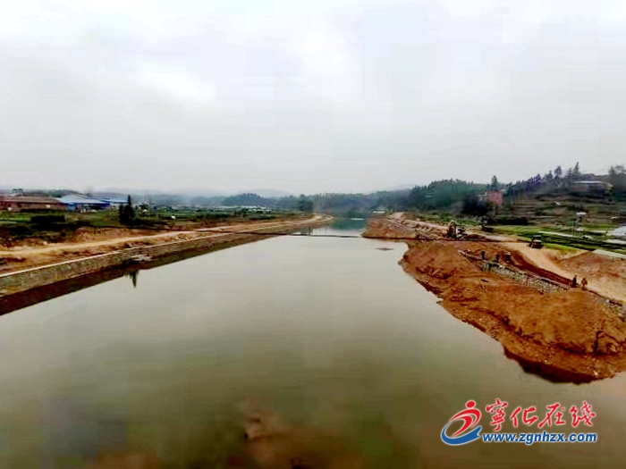 【五比五曬】寧化西溪堤段C9標段防洪項目有序推進