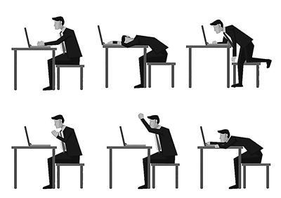 7個最傷脊柱的姿勢 孩子可能每天都在用