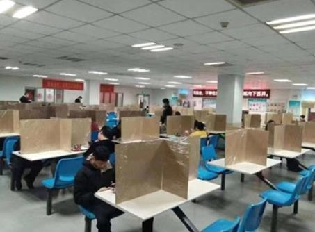 “隔斷神器”來了!員工就餐不再怕飛沫傳播