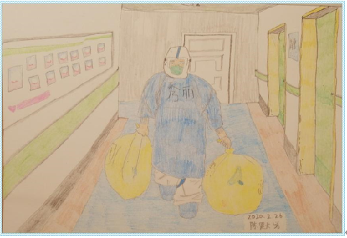 【漫畫】這位護士的手繪“援漢日歷”火了！