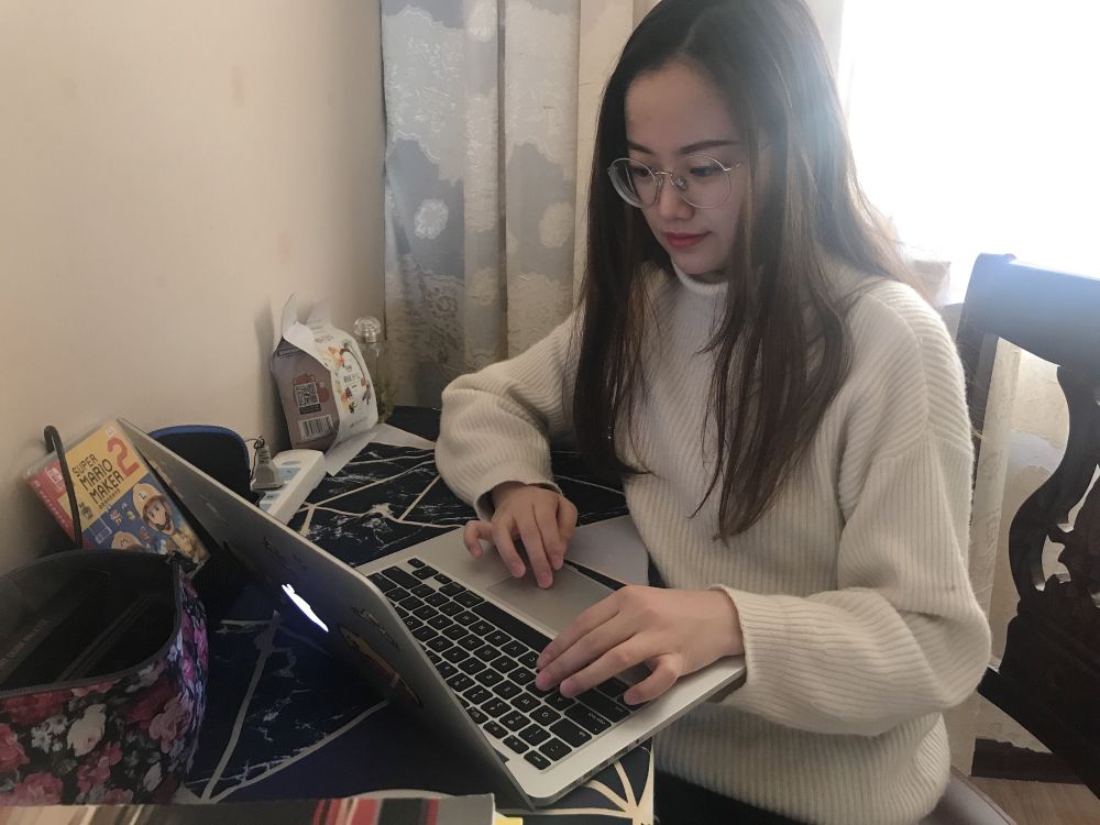 視頻制作組組長陳熙蕊(圖片由受訪者提供)