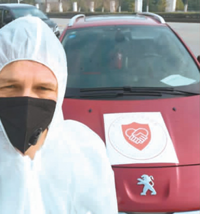 患難見真情！武漢的“法國女婿”當(dāng)上了志愿者