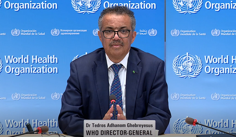 世衛(wèi)總干事：新冠肺炎疫情仍在加速蔓延 遠(yuǎn)未結(jié)束
