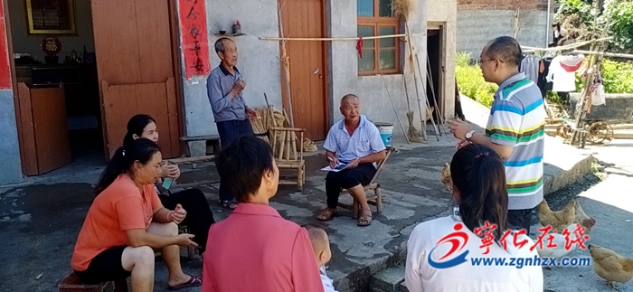 寧化縣安樂鎮積極開展掃黑除惡宣傳活動