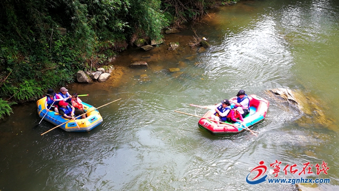 【中國綠都?最氧三明】寧化縣湖村鎮首屆漂流文化旅游節精彩紛呈
