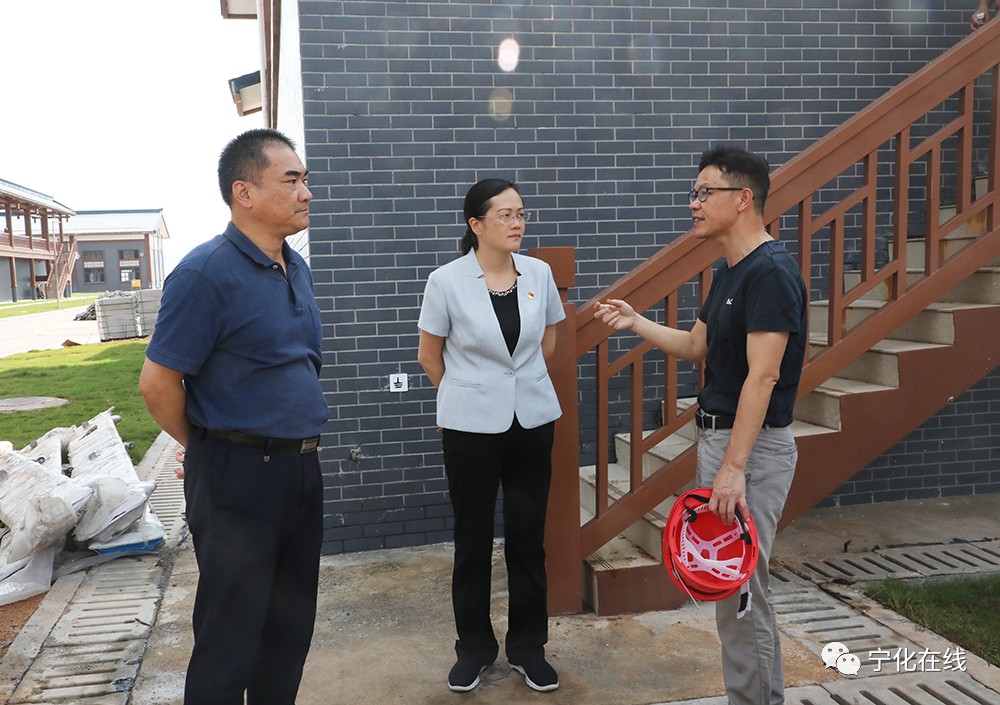 縣領導調研重點項目建設工作