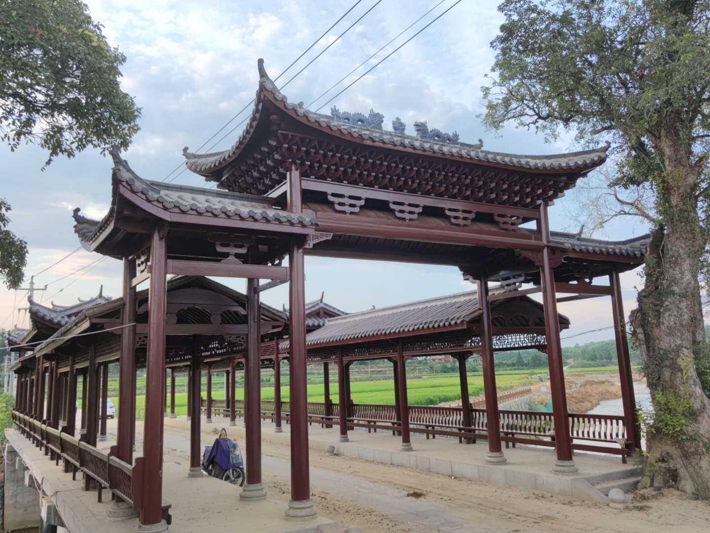 中沙鄉半溪村廊橋有獎征名活動的公告