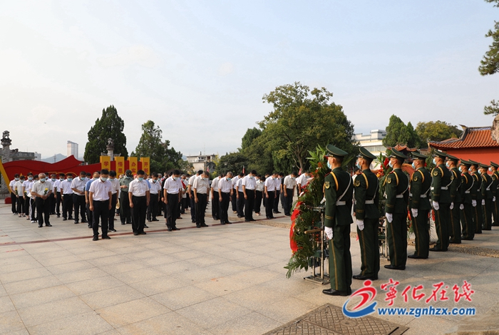 寧化舉行烈士紀念日公祭活動
