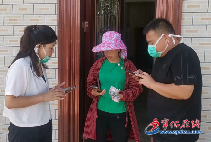 寧化縣河龍鄉(xiāng)：假日入戶忙，反詐宣傳不停歇