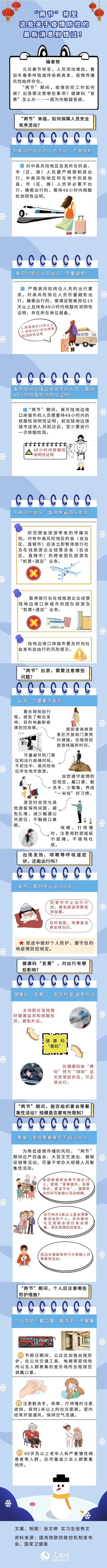 “兩節”將至 這些關于疫情防控的最新消息不要錯過
