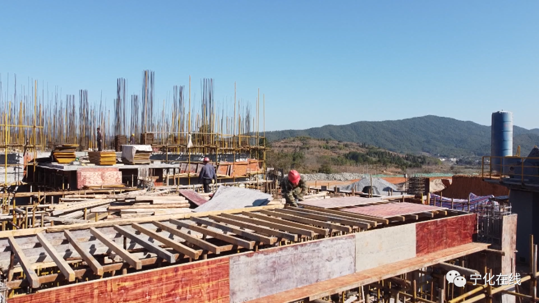 【產業突破年】贊！寧化湖村鎮項目建設施工忙!