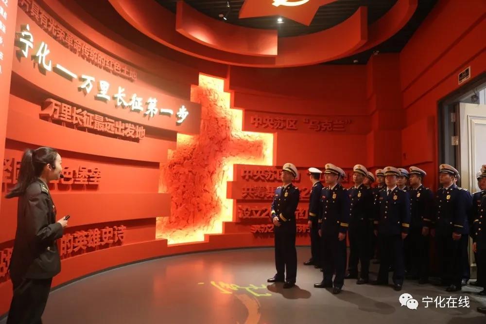 【學黨史 悟思想 辦實事 開新局】三明市消防救援支隊黨性教育實踐基地在寧化長征學院揭牌成立