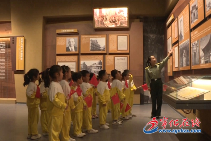 寧化連岡幼兒園:娃娃學黨史 永遠跟黨走